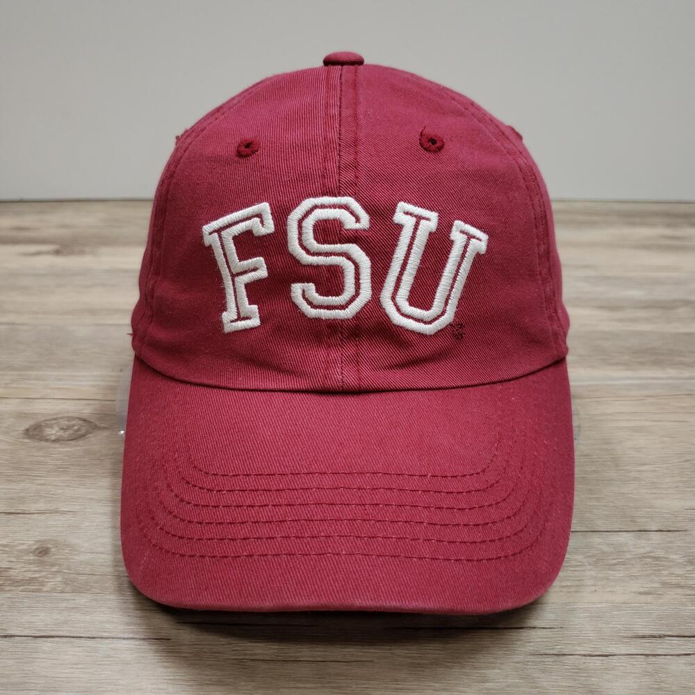 Florida State Seminoles Hat Cap Strap Back Womens One Size Red NCAA PINK VS